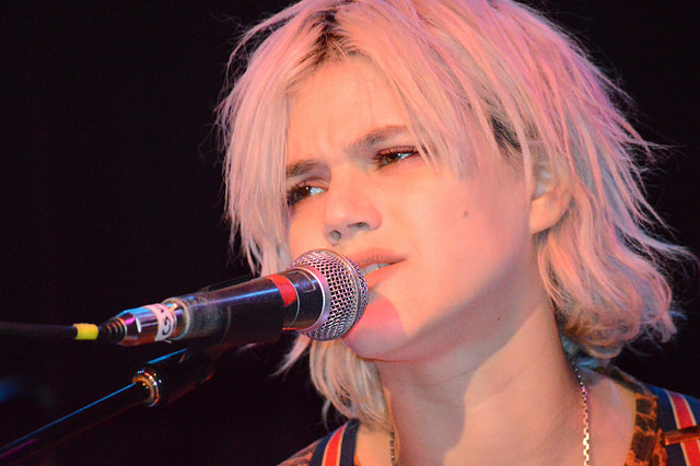 SOKO performs during The Official Cask + Drum Kick-Off Party at Workplay, Birmingham AL