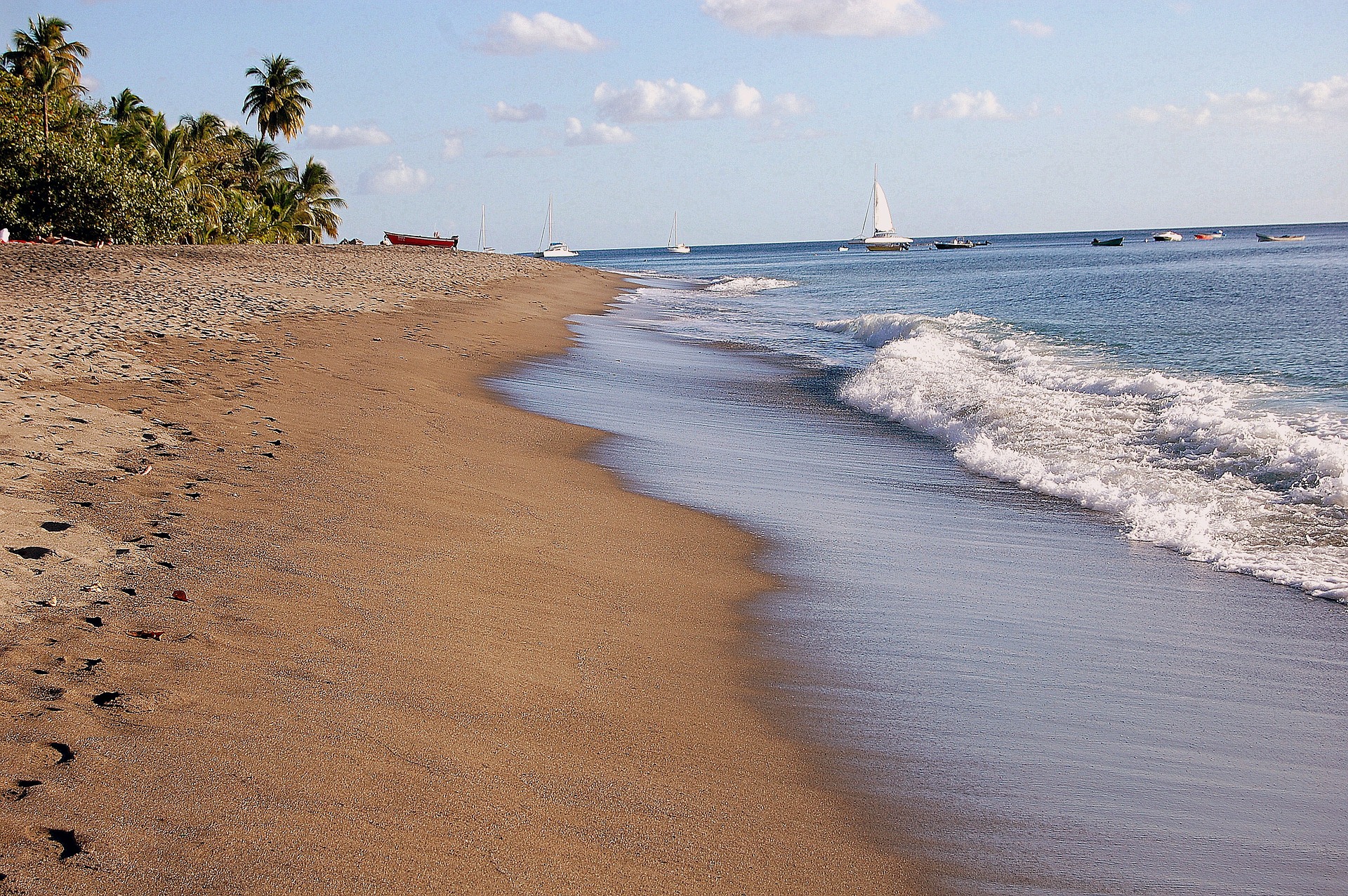 Photographie de plage en Martinique