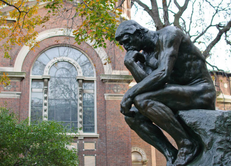 Le penseur au musée Rodin de Paris