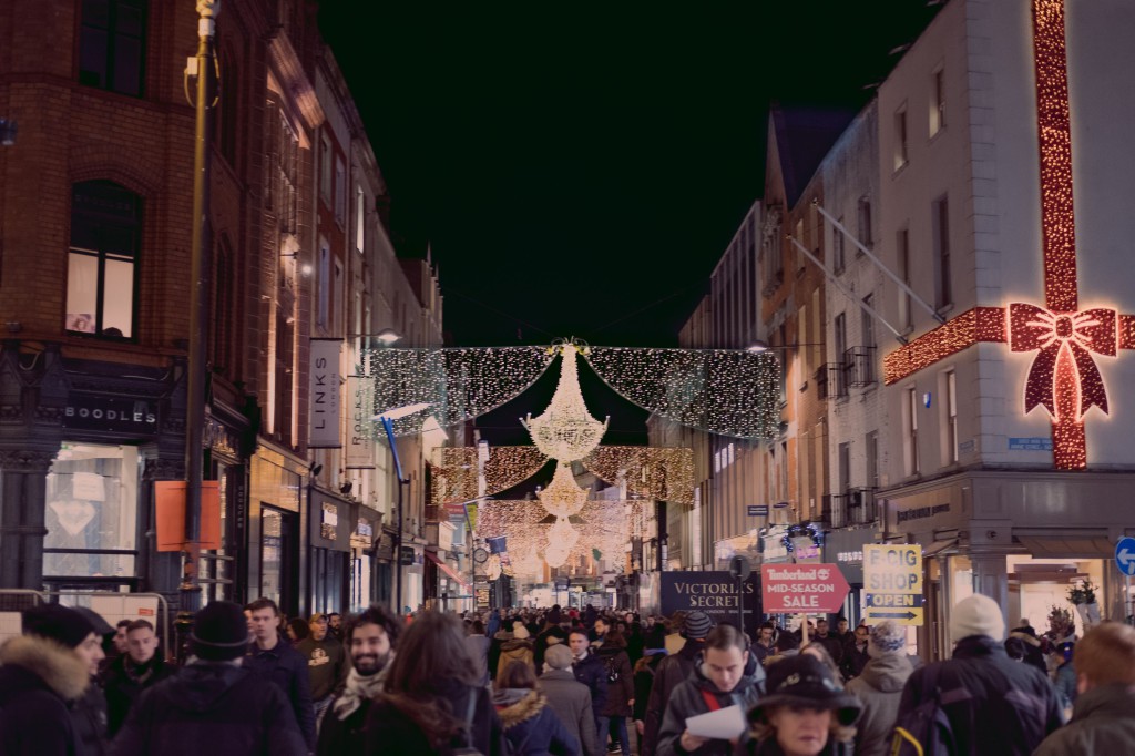 Christmas on Grafton Street © Kevin Dowling